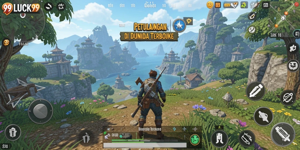 Gameplay seru di dunia terbuka 99LUCK99 yang penuh petualangan.