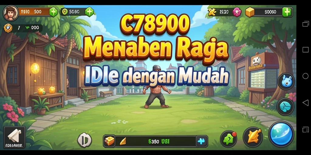 Tampilan gameplay C7890 yang menarik dan penuh warna.