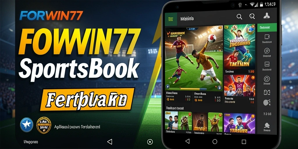 Tangkapan layar gameplay FORWIN77 dengan taruhan langsung dan fitur interaktif.