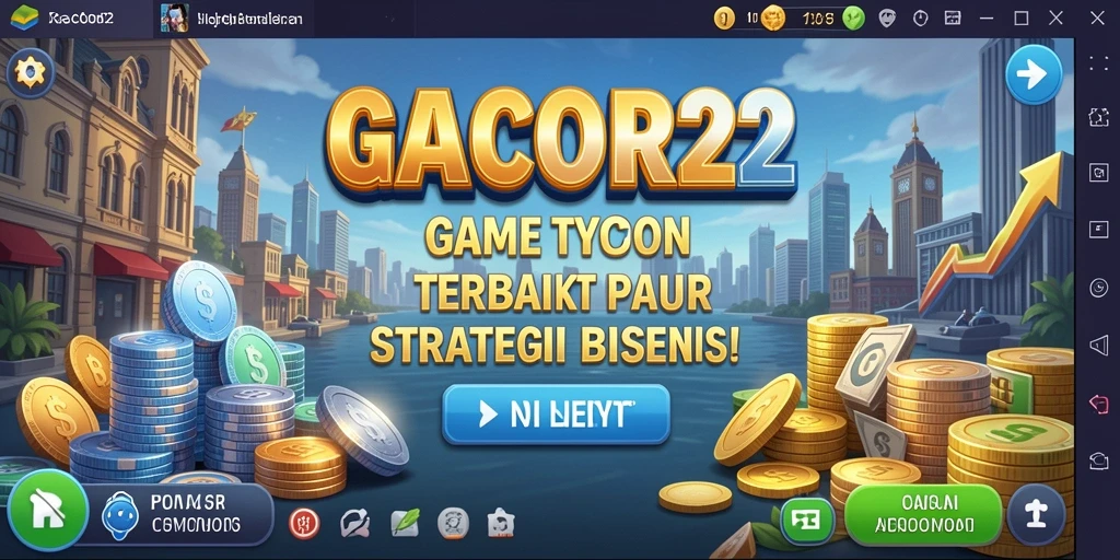 Tampilan gameplay seru yang menantang dalam GACOR22.