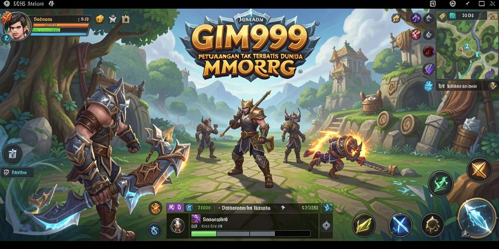 Gameplay seru di dunia MMORPG GIM999.
