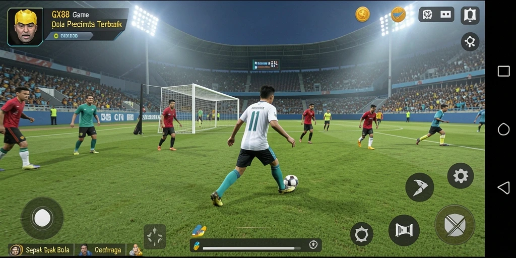 Tampilan penuh aksi dari gameplay <strong>GX88</strong> yang mendebarkan.