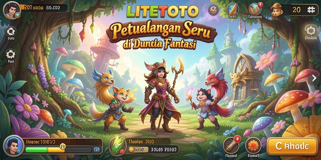 Tampilan gameplay LITETOTO yang mendebarkan dan penuh petualangan.