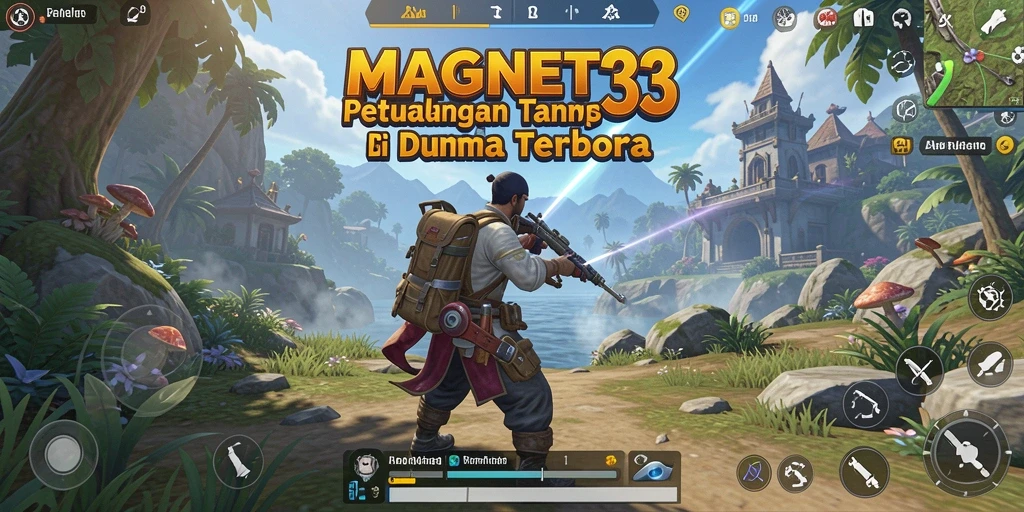 Tampilan menawan dari gameplay MAGNET33 yang menampilkan dunia terbuka.