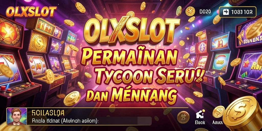 Screenshot gameplay <strong>OLXSLOT</strong> menunjukkan keseruan dalam membangun bisnis Tycoon.