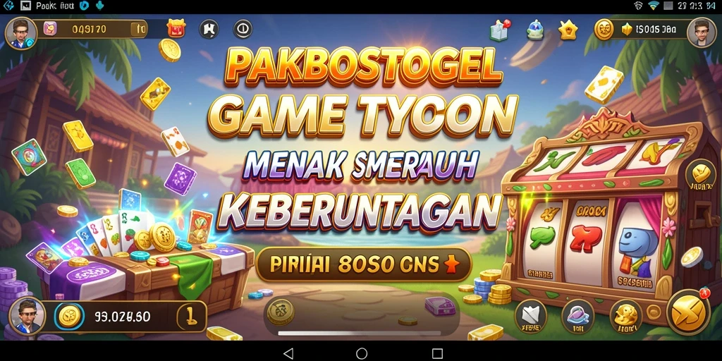 Tampilan gameplay PAKBOSTOGEL yang menarik dan penuh strategi.