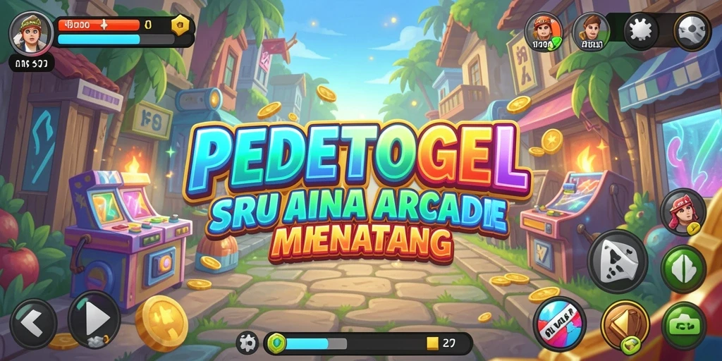 Tampilan gameplay seru dalam PEDETOGEL, penuh aksi dan tantangan.