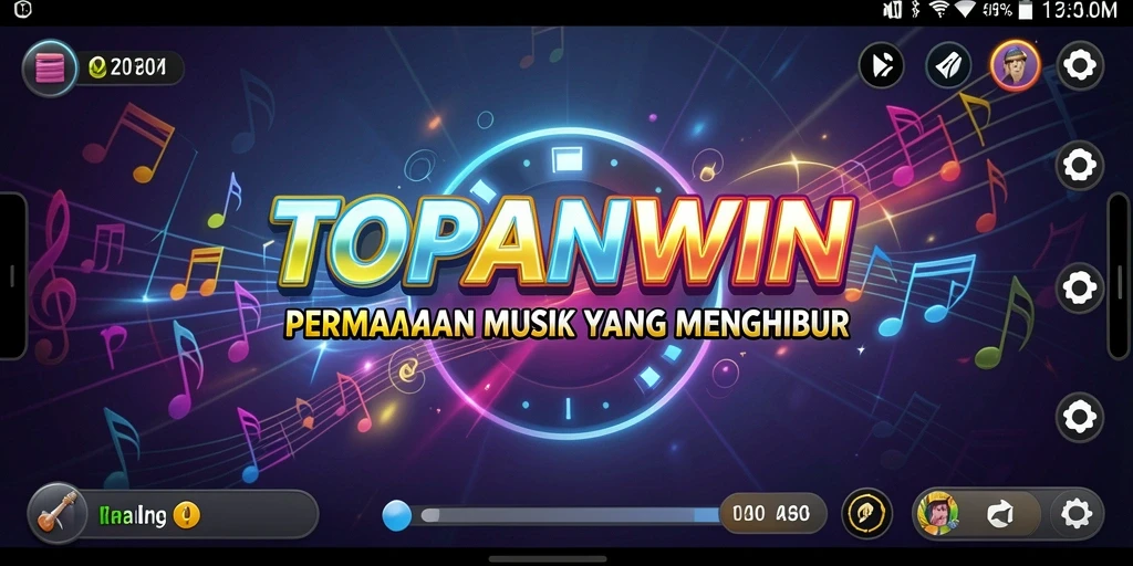 Screenshot gameplay TOPANWIN menunjukkan aksi seru dan interaksi pemain.